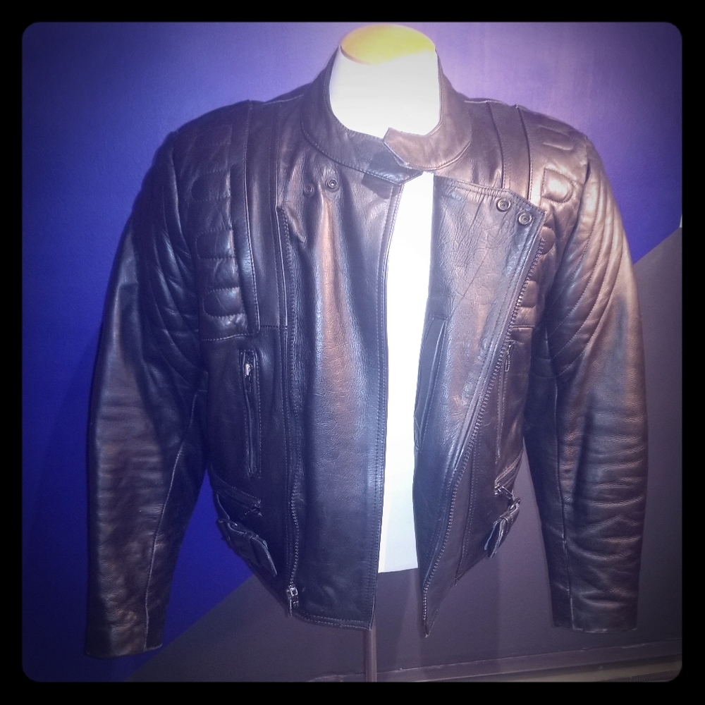 Mens leather jacket